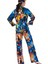 İpek Gömlek Pantolon-Pijama Takımı Abstract Desen 10 Nomads Felt 5