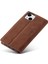 Iphone 14 Için Plus Tam Koruma Cep Telefonu Kapak Standı F1 Serisi Flip Deri Cüzdan Case-Brown (Yurt Dışından) 4