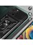 Iphone 14 Pro Max Için 6.7 Inç Önem Anti-Fingerprint Telefon Slayt Kamera Koruması Pc+Tpu Ring Kickstand Anti-Cratch Telefon Kapağı Case Black (Yurt Dışından) 5