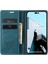 Iphone 14 Pro Max 6 6.7 Inç Manyetik Otomatik Absorbed Stand Damla Geçirmez Pu Deri Telefon Kapak Mavisi (Yurt Dışından) 2