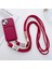 Iphone 14 Plus Kart Yuvası Için Telefon Kasası Anti-Çizik Sıvı Silikon Koruyucu Telefon Kapağı Asılı Kayış Kazı Kırmızısı (Yurt Dışından) 5