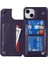 Iphone 14 Için Plus Kart Yuvaları Tasarımı Kickstand Pu Deri Kaplamalı Tpu Telefon Kılıfı Strap-Dark Purple ile Çarpışma Karşıtı Cüzdan Kapağı (Yurt Dışından) 2