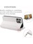 Rhombus Grid Dokulu Pu Deri Telefon Kılıfı Iphone 14 Için Plus 6.7 Inç Fermuar Cep Stand Cüzdan Kapağı Strap-White (Yurt Dışından) 5