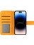 Iphone 14 Pro Max HT04 Için Şok Geçirmez Telefon Kasası Basılı Sunçiçeği Cilt Touch Pu Deri Deri Stand Cüzdan Koruyucusu Omuz Kayışı Sarı ile (Yurt Dışından) 5