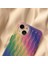 Iphone 14 Plus Anti-Cratch Hard Pc+Tpu Telefon Kapak Dalgası Dokusu Telefon Vaka Yasalı Yeşil/pembe/mor (Yurt Dışından) 3