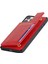 Iphone 14 Pro Max Için Çoklu Kart Yuvası Kickstand Tasarım Anti-Çizgi Pu Deri+Tpu Telefon Kılıfı Manyetik Snap Düğmesi Telefon Kapağı Kabuk-Kırmızı (Yurt Dışından) 5