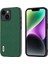 Iphone 14 Plus Cowhide Deri Kaplamalı Pc+Tpu Telefon Kılıfı Litchi Doku Şok Geçirmez Kapak Yahudi (Yurt Dışından) 1