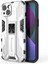 Iphone 14 Için 6.7 Inç Şok Geçirmez Sert Pc+Yumuşak Tpu Cep Telefonu Kapak Kamera Koruması Kickstoste Geri Arkadan Kasa (Yurt Dışından) 1
