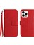Iphone 14 Pro Max HT04 Için Bump Drap Flup Telefon Kavramı Baskı Sayırlık Stand Pu Deri Deri Touch Manyetik Cüzdan Kapağı Strap-Red ile (Yurt Dışından) 1