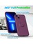 Iphone 14 Için Plus 6.7 Inç Halka Tutucu Kickstand Tpu Kasası, Yerleşik Metal Tabaka-Mor ile Ka Yumuşak Tpu Kapağı (Yurt Dışından) 3