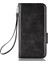 Iphone 14 Için Plus Dayanıklı Üçgen Desen Baskılı Kasa Cüzdan Tasarım Kitap Stili Pu Deri Telefon Kapağı Strap-Black (Yurt Dışından) 3