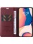 Iphone 14 Pro Max Için 6.7 Inç Pu Deri Deri Flip Cüzdan Kılıfı Güçlü Manyetik Otomatik Absorbed Stand Telefon Kapak Kırmızısı (Yurt Dışından) 5