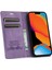 Iphone 14 Pro Max Için 6.7 Inç Anti-Güz Pu Deri Cüzdan Kılıfı Magnetic Oto-Emilen Telefon Örtüsü Stand-Morple ile (Yurt Dışından) 2