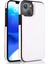 Iphone 14 Için Pu Deri Kaplamalı Tpu Telefon Kılıfı Çılgın At Doku Kartı Tutucu Kickstand Cover-White (Yurt Dışından) 1