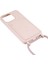 Iphone 14 Pro Max Sıvı Silikon Kapak Kart Yuvası Kayış Pembe (Yurt Dışından) 2