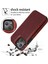 Iphone 14 Için Pu Deri Kaplamalı Tpu Telefon Kılıfı Çılgın At Doku Kart Tutucu Kickstand Cover-Brown (Yurt Dışından) 2