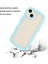 Iphone 14 Için Plus Wave Edge Söndürülebilir Renk Çerçevesi Şeffaf Arka Kapak Pc+Tpu Telefon Önleme Önleyici Kılıf Mavisi (Yurt Dışından) 2