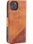 Iphone 14 Için Folio Folio Flip Pu Deri Kılıf Çılgın At Doku Birleştirme Koruyucu Telefon Kapağı Cüzdan Stand-Kırmızı (Yurt Dışından) 2