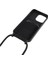 Iphone 14 Pro Max Sıvı Silikon Kapak Kart Yuvası Strap-Black ile Anti Drop Anti Tele Kılıfı Için Şok Geçirmez Kılıf (Yurt Dışından) 3