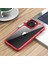 Iphone 14 Pro Max Için Max 6.7 Inç Koruyucu Kasa Pc+Tpu Hibrit Şok Geçirmez Telefon Kapak-Kırmızı (Yurt Dışından) 2