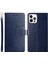 Iphone 14 Için Plus 6.7 Inç Cep Telefonu Kapağı Pu Deri Y Şeklinde Çizgiler Tam Koruma Cüzdan Stand Telefon Kılıf Mavisi (Yurt Dışından) 1