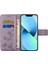 Iphone 14 Için Artı Cüzdan Tarzı Kelebek Çiçeği Baskılı Anti-Damla Kasa Pu Deri Standı Strap-Morlu Özellikli Telefon Kabuğu (Yurt Dışından) 2