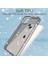 Iphone 14 Için GW18 Artı Parıltılı Toz Tasarımı Clear Tpu Kasa Telefon Bırakma Geçirmez Arka Kapak-Şeffaf Siyah (Yurt Dışından) 2