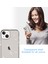 Iphone 14 Için GW18 Artı Parıltılı Toz Tasarımı Clear Tpu Kasa Telefon Bırakma Geçirmez Arka Kapak-Şeffaf Siyah (Yurt Dışından) 3