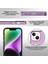 Iphone 14 Için GW18 Plus Glitter Powder Tasarım Clear Tpu Case Telefon Damla Damla Koşullu Geri Kapak Tespit Edici Mor (Yurt Dışından) 5