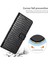 Pu Deri+Tpu Iphone 14 Pro Max Stand Cüzdan Timsah Doku Telefon Kılıfı El Strap-Black (Yurt Dışından) 2