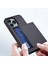 Iphone 14 Pro Max 6.7 Inç Tpu+Pc Hybrid Case Şok Geçirmez Telefon Kapağı Slayt Kartı Tutucu Black (Yurt Dışından) 3
