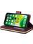 Iphone 14 Için Anti-Çizik Pu Deri Telefon Kasası Artı 9 Kart Tutucu Yuvaları Manyetik Kapanma Fermuar Cep Flip Cüzdan Kapağı Standı Strap-Wine Kırmızı ile (Yurt Dışından) 5