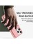 Iphone 14 Pro Maks Kart Torbası Tasarımı Şok Geçirmez Cilt Touch Pu Deri Kaplamalı Tpu Geri Kılıf Manyetik Yüzük Kickstand-Pink (Yurt Dışından) 4