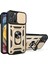 Iphone 14 Pro Max Için 6.7 Inç Önem Anti-Fingerprint Telefon Slayt Kamera Koruma Pc+Tpu Yüzük Kickstand Anti-Srachstand Anti-Cratch Telefon Kapağı Case-Sold (Yurt Dışından) 1