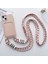 Iphone 14 Plus Card Yuvası Için Telefon Kılıfı Anti-Çizgi Sıvı Sıvı Silikon Koruyucu Telefon Kapağı Asılı Kayış Pembe (Yurt Dışından) 5