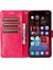 Iphone 14 Pro Max Için 6.7 Inç Baskılı Kelebekler Pu Deri Deri Flip Cüzdan Kılıfı Stand Shap-Red ile Anti-Fall Telefon Kapağı (Yurt Dışından) 2