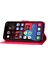 Iphone 14 Pro Max Için 6.7 Inç Baskılı Kelebekler Pu Deri Deri Flip Cüzdan Kılıfı Stand Shap-Red ile Anti-Fall Telefon Kapağı (Yurt Dışından) 3