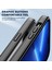 Iphone 14 Için Plus Cilt Touch Hissed Hissetilmiş Ka Telefon Kılıf Anti-Çizgi Tpu+Pc Kapak Black (Yurt Dışından) 2