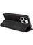 Iphone 14 Pro Max Magnetic Telefon Kılıfı Pu Deri Stand Kapağı Rfıd Engelleme Cüzdan Telefon Kabuk Black (Yurt Dışından) 5