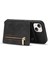 Iphone 14 Için 6.7 Inç Iyi Koruma Fermuar Cep Telefonu Cüzdanı Pu Deri Kaplı Tpu Cep Telefonu Kapak Kartı Tutucu Kickstand-Black (Yurt Dışından) 3