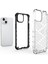 Petek Iphone 14 Için Dokulu Şok Geçirmez Telefon Kılıfı Plus 6.7 Inç Yumuşak Tpu+Sert Pc Arka Kapak Black (Yurt Dışından) 2