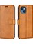 Iphone 14 Için 6.7 Inç Dokulu Pu Deri Yan Manyetik Kapanış Telefon Kılıfı Cüzdan Stand Kabuk-Sarı (Yurt Dışından) 1