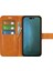 Iphone 14 Için 6.7 Inç Dokulu Pu Deri Yan Manyetik Kapanış Telefon Kılıfı Cüzdan Stand Kabuk-Sarı (Yurt Dışından) 2