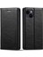 Iphone 14 Için Rfıd Için Rfıd Engelleme Pu Deri Telefon Kılıfı Cüzdan Stand Manyetik Oto Absorbed Folio Flip Cover-Black (Yurt Dışından) 1