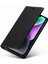 Iphone 14 Için Rfıd Için Rfıd Engelleme Pu Deri Telefon Kılıfı Cüzdan Stand Manyetik Oto Absorbed Folio Flip Cover-Black (Yurt Dışından) 5