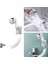 Banyo Mini Şampuan Duş Başlığı Seti Musluk Lavabo Duş Başlığı Stil 1 (Yurt Dışından) 5