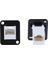RJ45 Ağ Konektörü Metal Panel Soketi D Tipi Çinko Alaşımı Montaj Cat6 (Yurt Dışından) 1