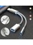 Tip-C'den Tip C'ye 3,5 mm Adaptör 2'si 1 Arada Ayırıcı Adaptateur Ses Aux Adaptörü Fengshi (Yurt Dışından) 2