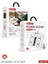 Çıkışlı ve 3 USB Bağlantı Noktalı Güç Kablosu 1pd Çıkışı 2m Uzatma Kablosu (3000W/20A) (Yurt Dışından) 1
