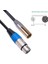 Rexlıs 1ft Mini Xlr Erkek - Xlr Dişi Adaptör Kablosu, 3-Pin Mini Xlr - Xlr Video Kablosu, Bmpcc 4K Bmpcc 6k Sony Canon Kamera Için (Yurt Dışından) 4